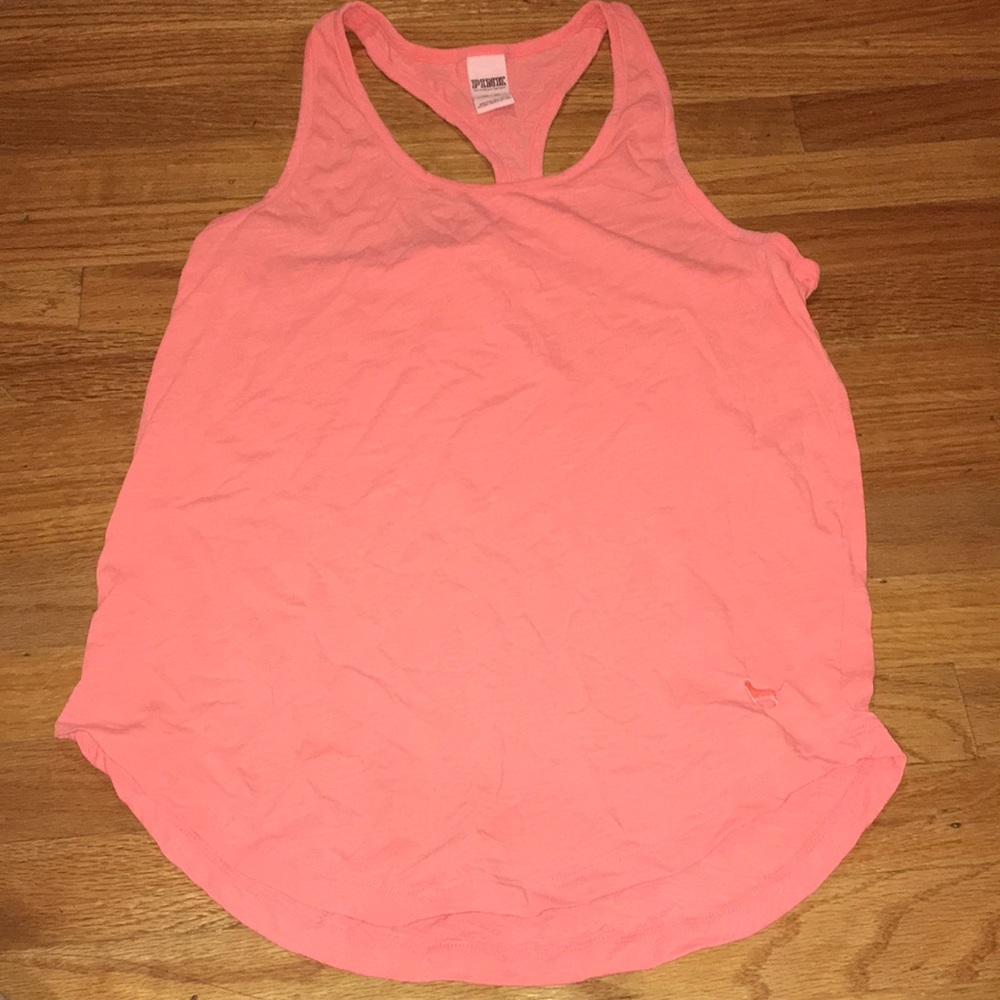 PINK orange Razorback tank